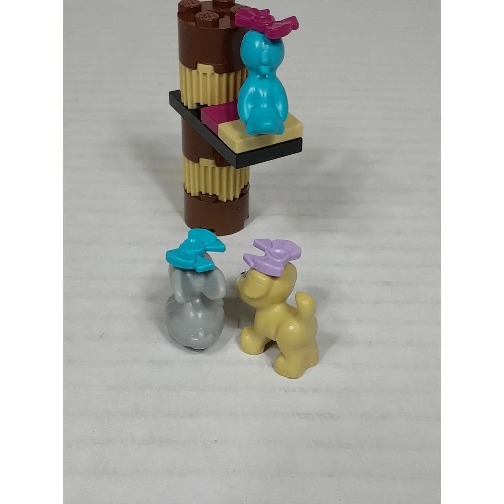 Lego Friends Animal Minifigure Lot 3 Pcs Bunny Puppy Dog Parrot Bird